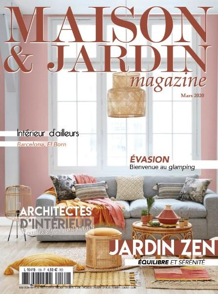 Magazine MAISON ET JARDIN, il y a un an