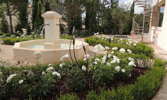 fontaine jardin 